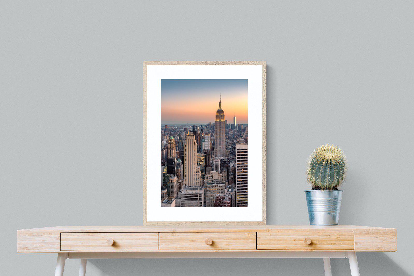 New York-Wall_Art-60 x 80cm-Framed Print-Wood-Pixalot