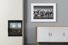 New York Skyline-Wall_Art-100 x 75cm-Framed Print-Wood-Pixalot
