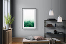 Nordic Forest-Wall_Art-100 x 150cm-Framed Print-Black-Pixalot