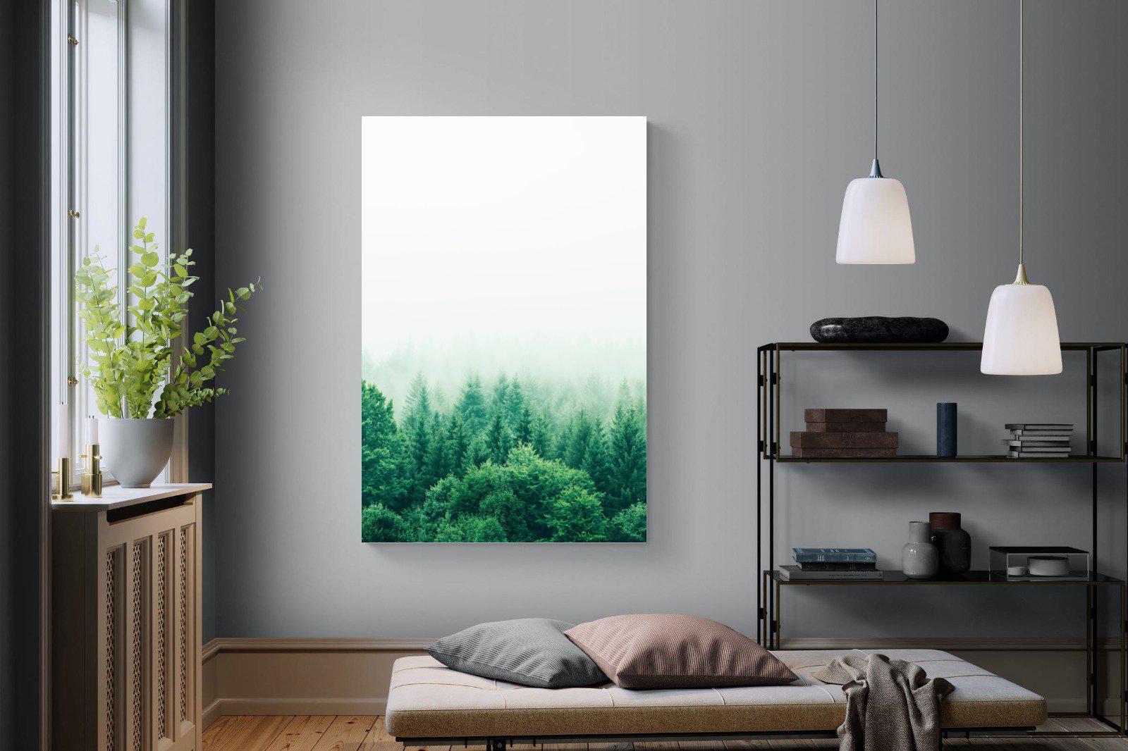 Nordic Forest-Wall_Art-120 x 180cm-Mounted Canvas-No Frame-Pixalot