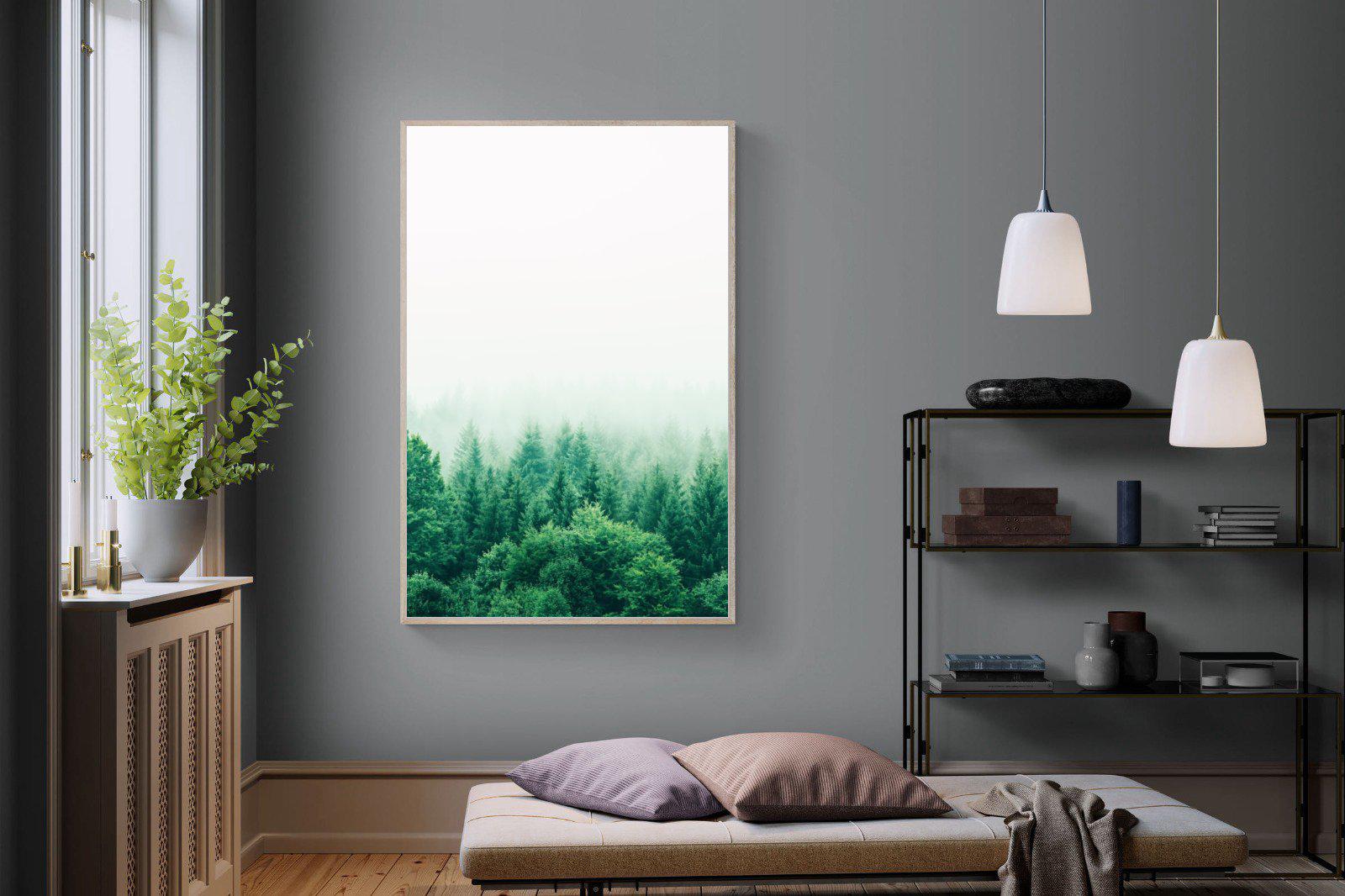Nordic Forest-Wall_Art-120 x 180cm-Mounted Canvas-Wood-Pixalot