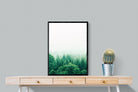Nordic Forest-Wall_Art-60 x 80cm-Mounted Canvas-Black-Pixalot