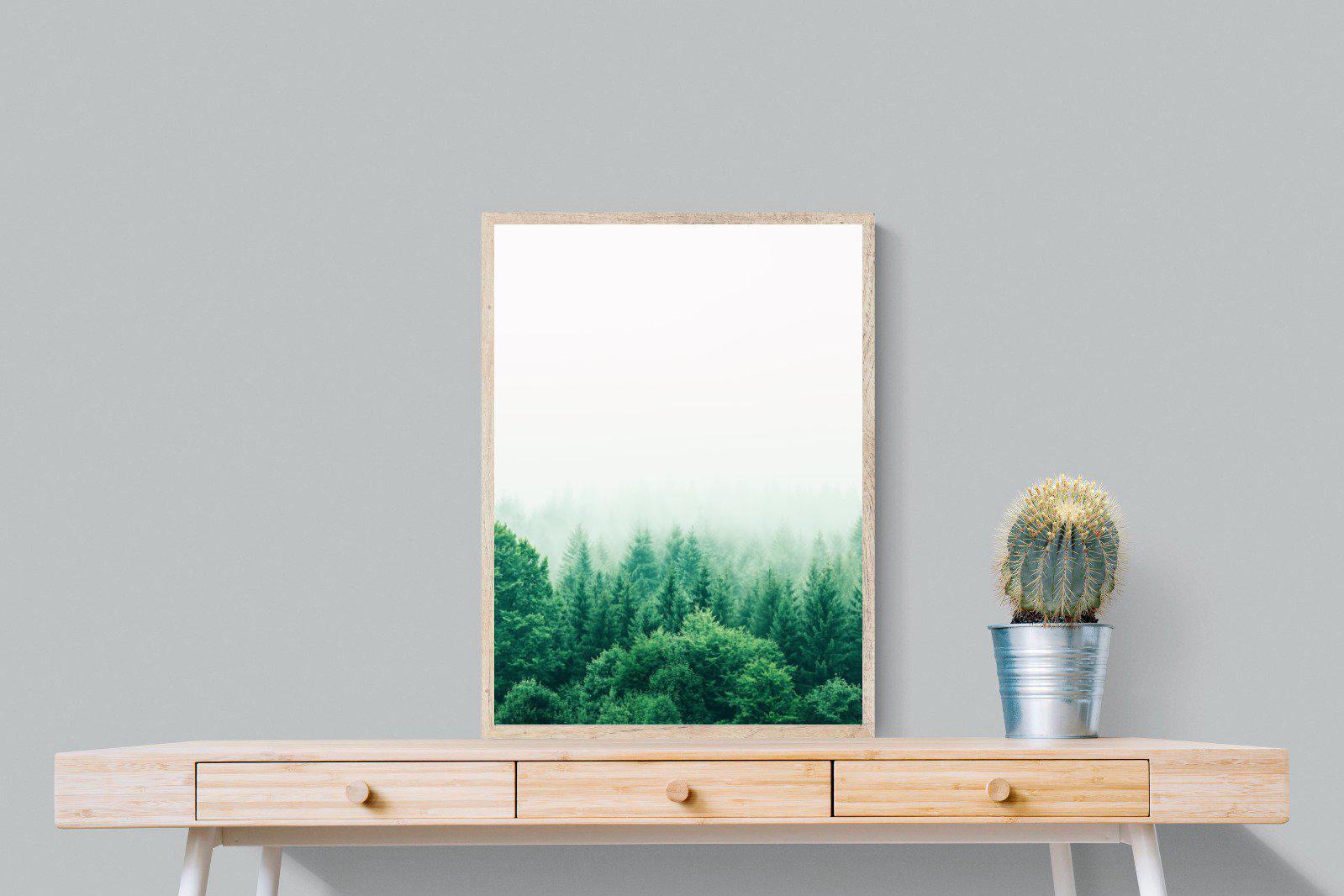 Nordic Forest-Wall_Art-60 x 80cm-Mounted Canvas-Wood-Pixalot