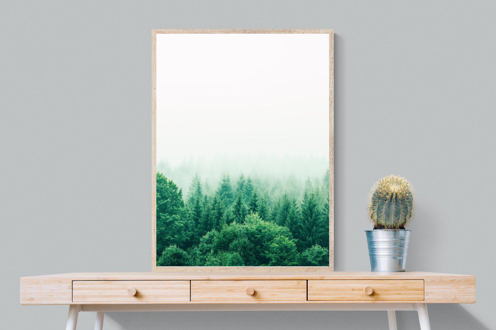 Nordic Forest-Wall_Art-75 x 100cm-Mounted Canvas-Wood-Pixalot