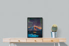 Northern Lights Voyage-Wall_Art-45 x 60cm-Mounted Canvas-Black-Pixalot