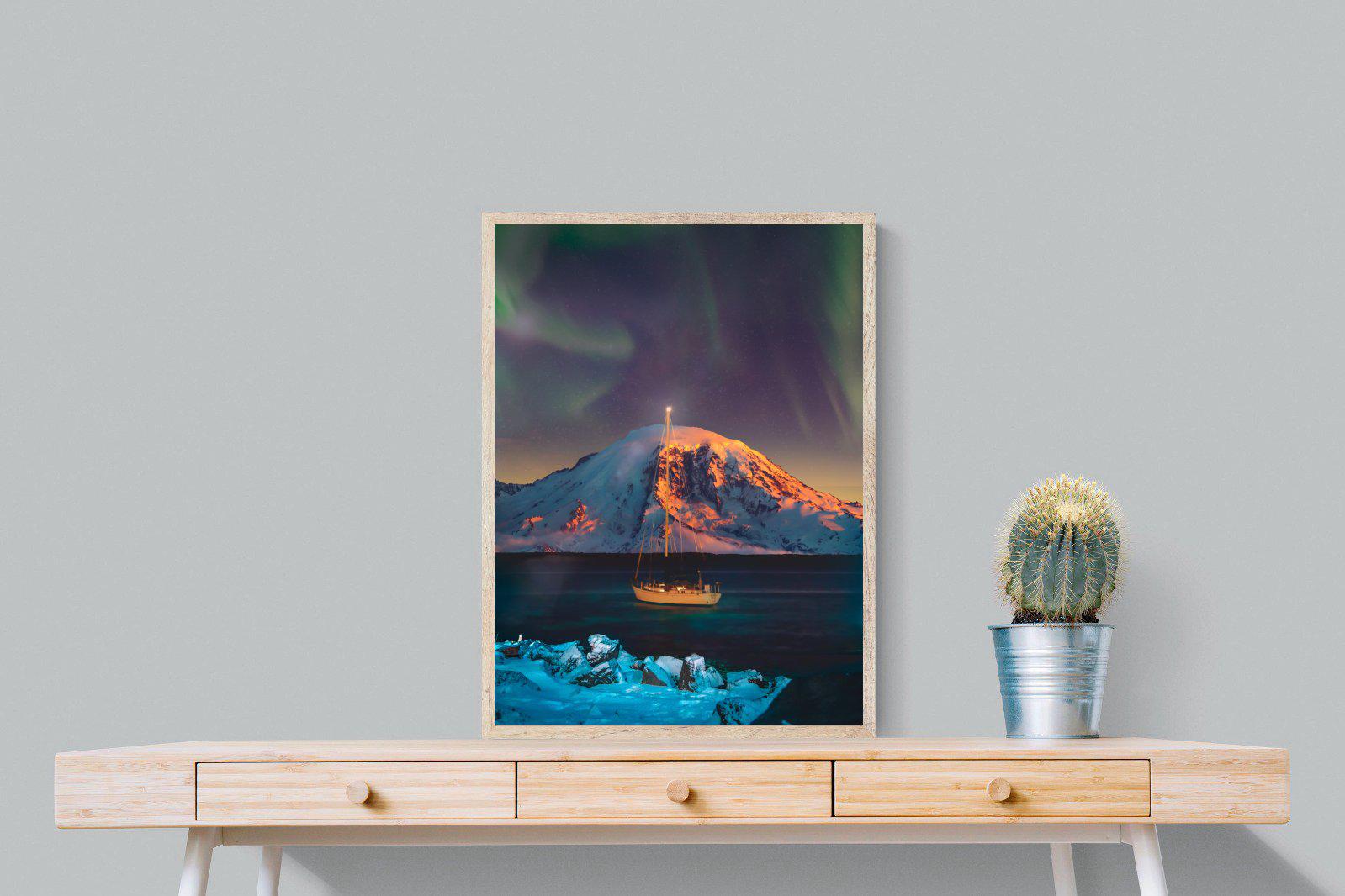 Northern Lights Voyage-Wall_Art-60 x 80cm-Mounted Canvas-Wood-Pixalot