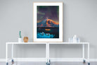 Northern Lights Voyage-Wall_Art-90 x 120cm-Framed Print-Wood-Pixalot