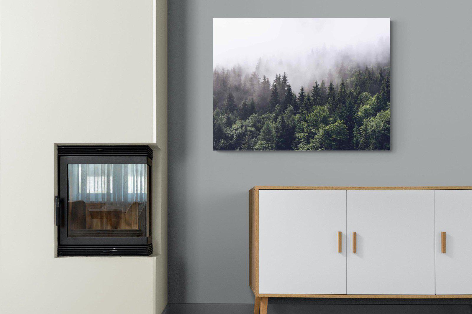 Norwegian Forest-Wall_Art-100 x 75cm-Mounted Canvas-No Frame-Pixalot