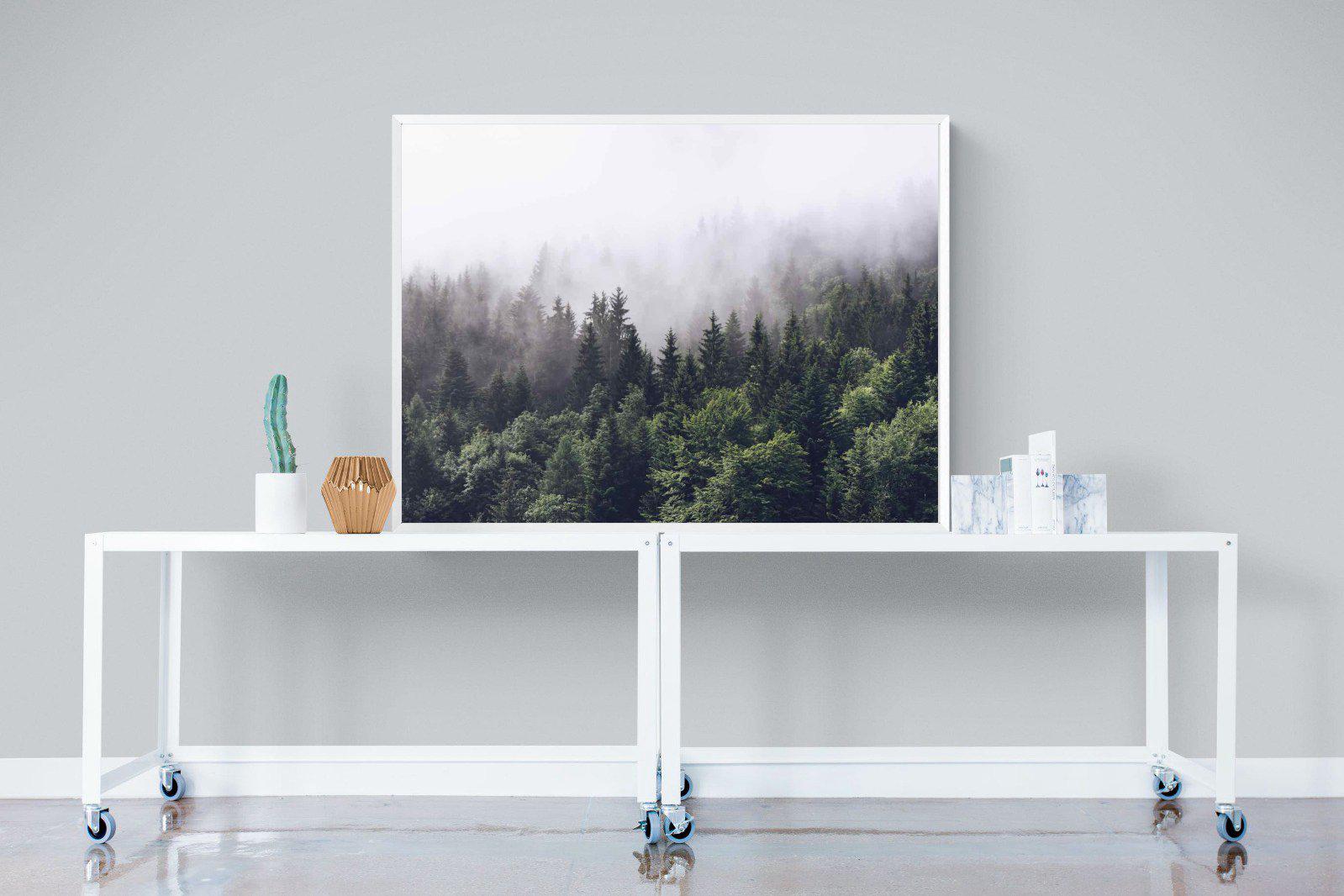 Norwegian Forest-Wall_Art-120 x 90cm-Mounted Canvas-White-Pixalot