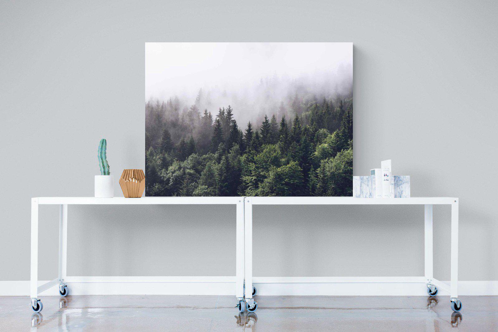Norwegian Forest-Wall_Art-120 x 90cm-Mounted Canvas-No Frame-Pixalot