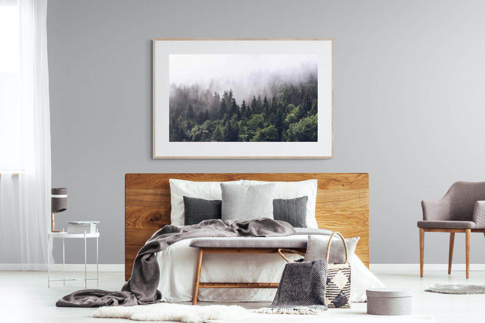 Norwegian Forest-Wall_Art-150 x 100cm-Framed Print-Wood-Pixalot