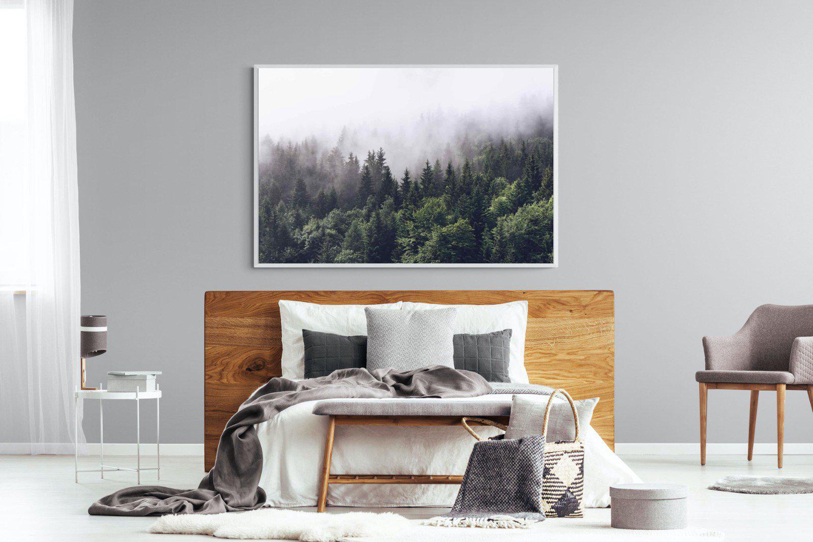 Norwegian Forest-Wall_Art-150 x 100cm-Mounted Canvas-White-Pixalot