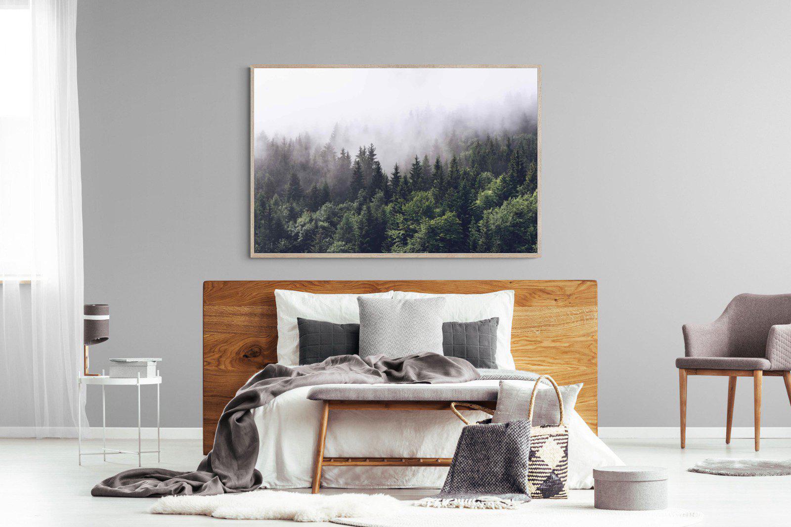 Norwegian Forest-Wall_Art-150 x 100cm-Mounted Canvas-Wood-Pixalot
