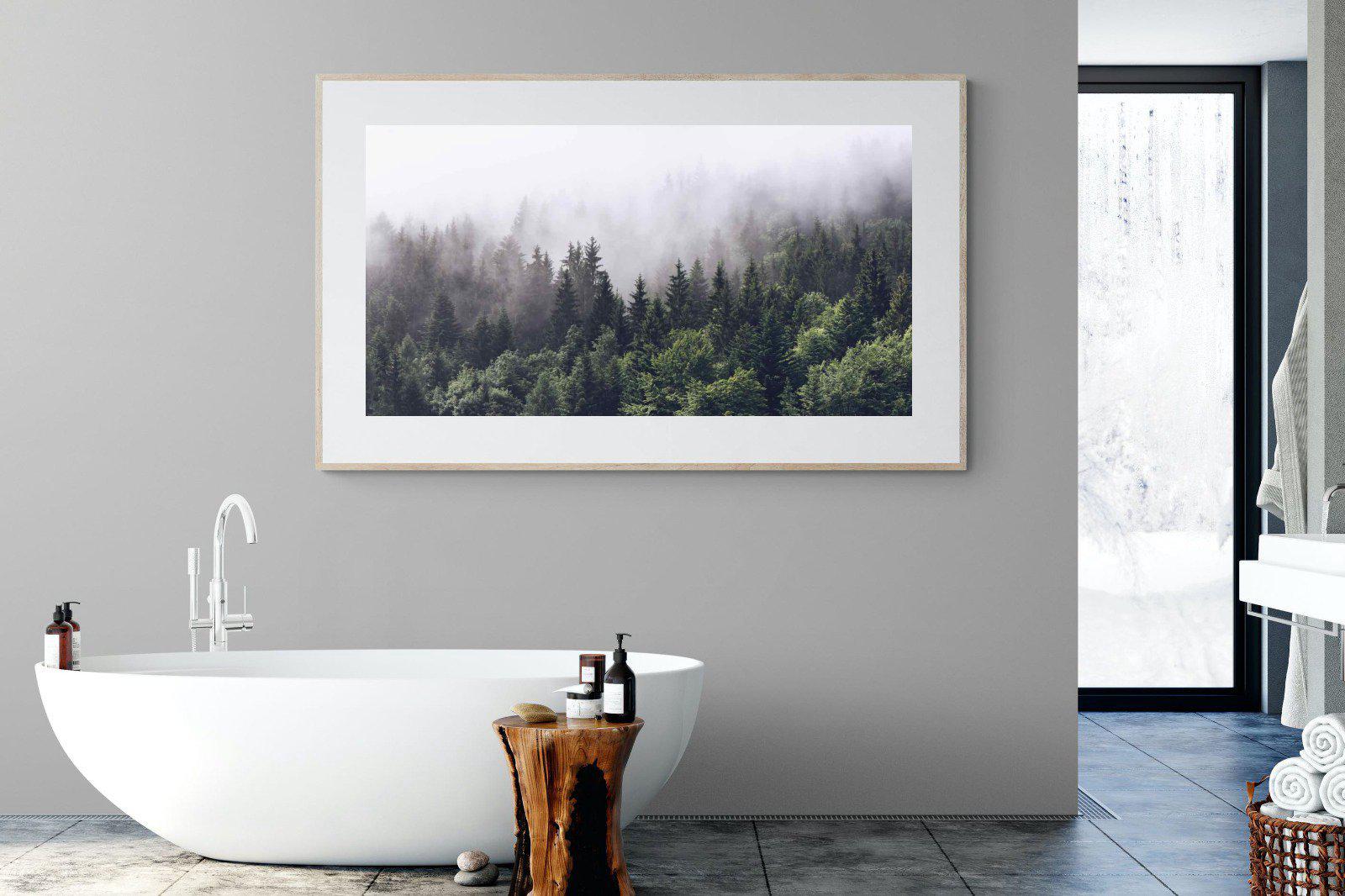 Norwegian Forest-Wall_Art-180 x 110cm-Framed Print-Wood-Pixalot