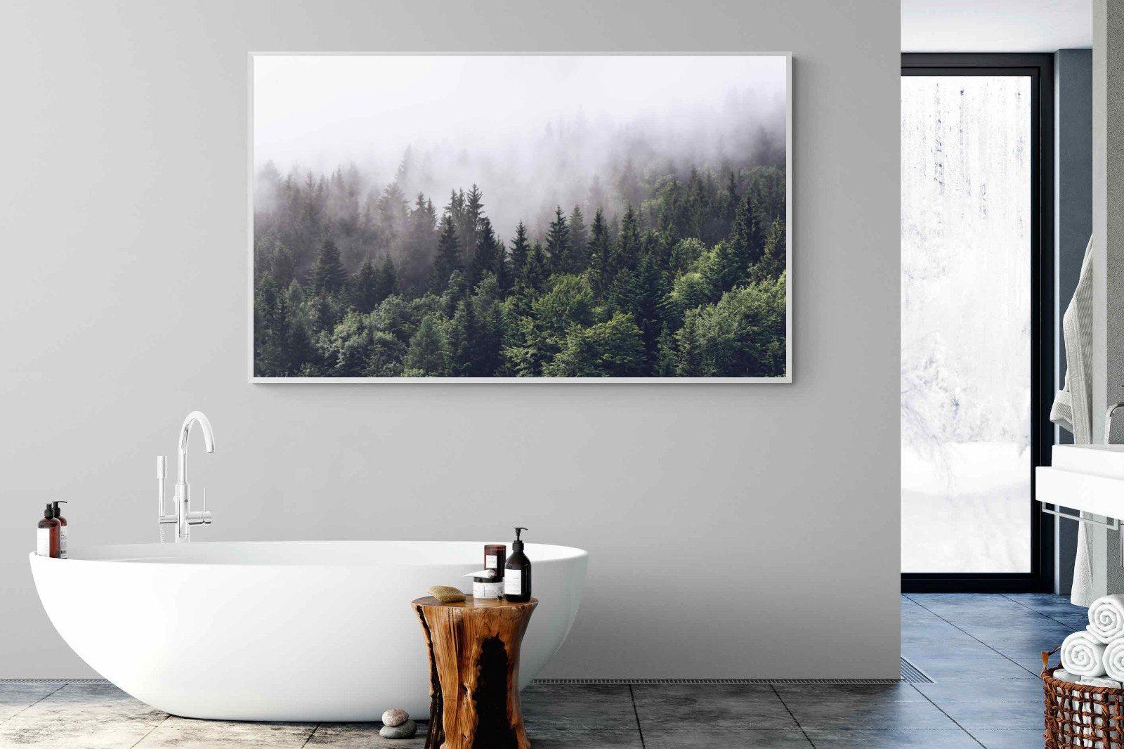 Norwegian Forest-Wall_Art-180 x 110cm-Mounted Canvas-White-Pixalot