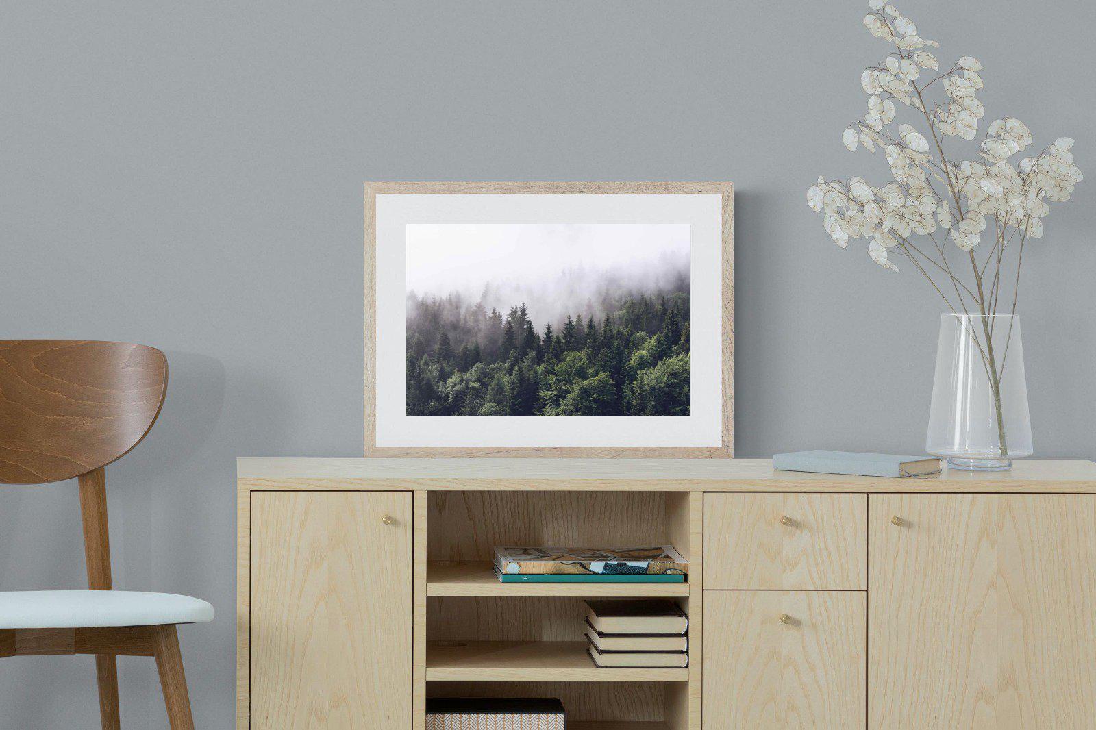 Norwegian Forest-Wall_Art-60 x 45cm-Framed Print-Wood-Pixalot