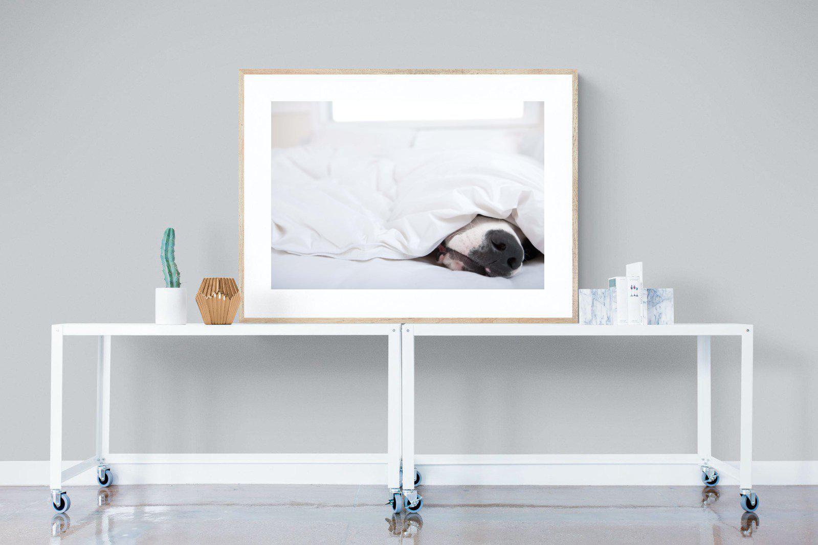 Nose-Wall_Art-120 x 90cm-Framed Print-Wood-Pixalot