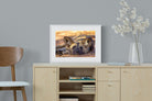 Not So Wild Dog-Wall_Art-60 x 45cm-Framed Print-White-Pixalot