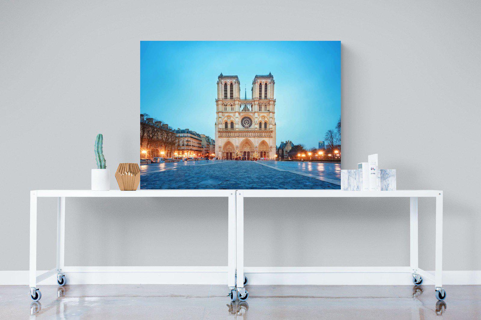 Notre-Dame-Wall_Art-120 x 90cm-Mounted Canvas-No Frame-Pixalot