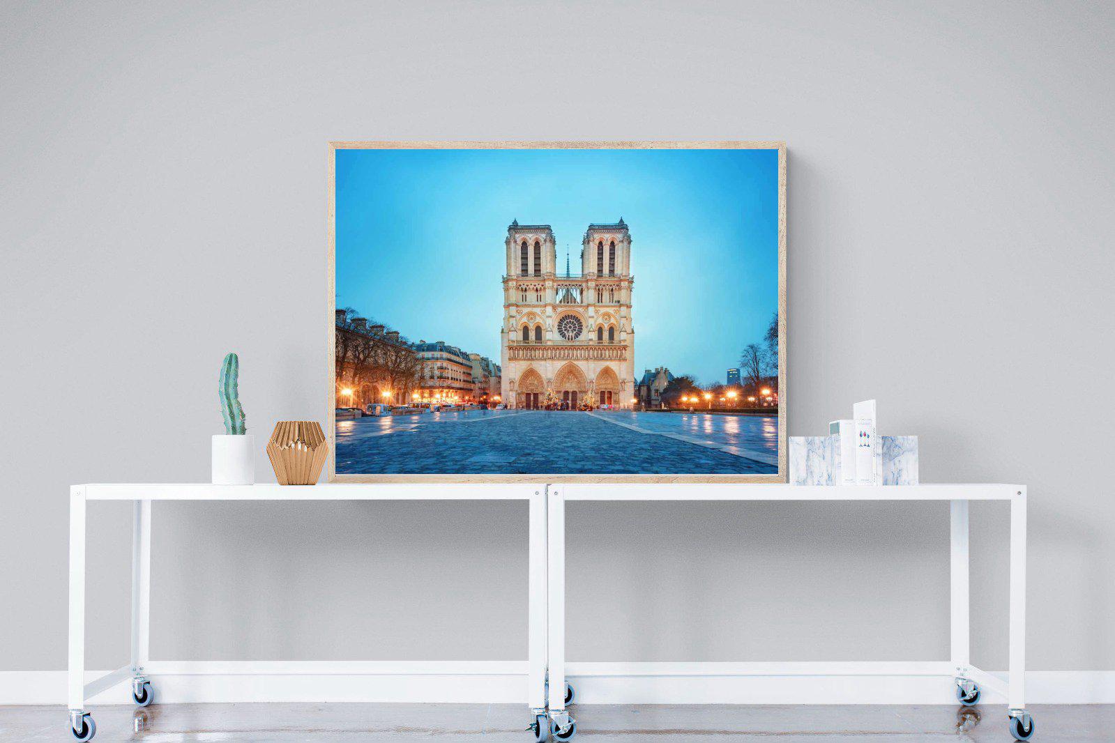 Notre-Dame-Wall_Art-120 x 90cm-Mounted Canvas-Wood-Pixalot