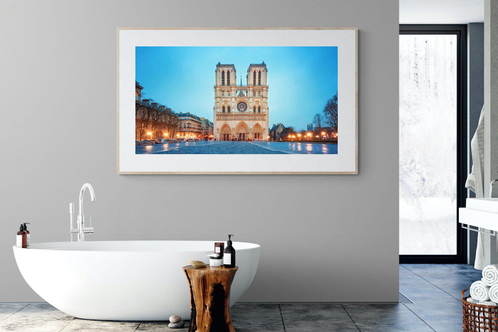 Notre-Dame-Wall_Art-180 x 110cm-Framed Print-Wood-Pixalot