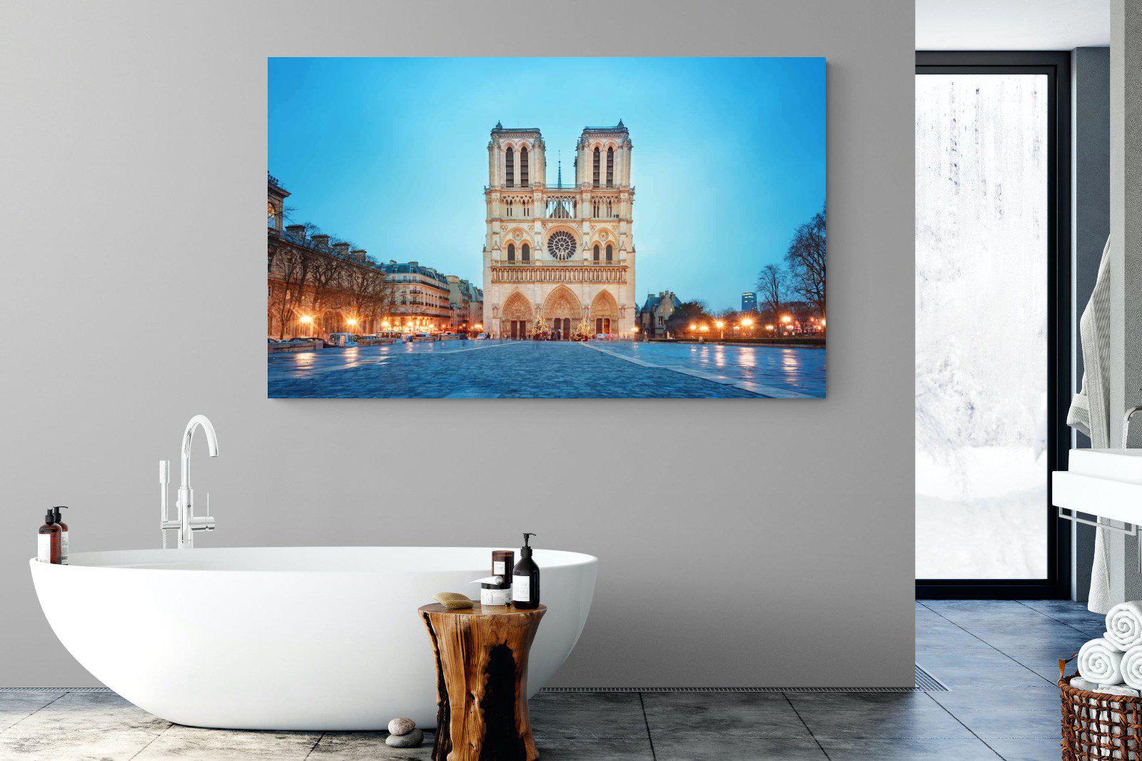 Notre-Dame-Wall_Art-180 x 110cm-Mounted Canvas-No Frame-Pixalot