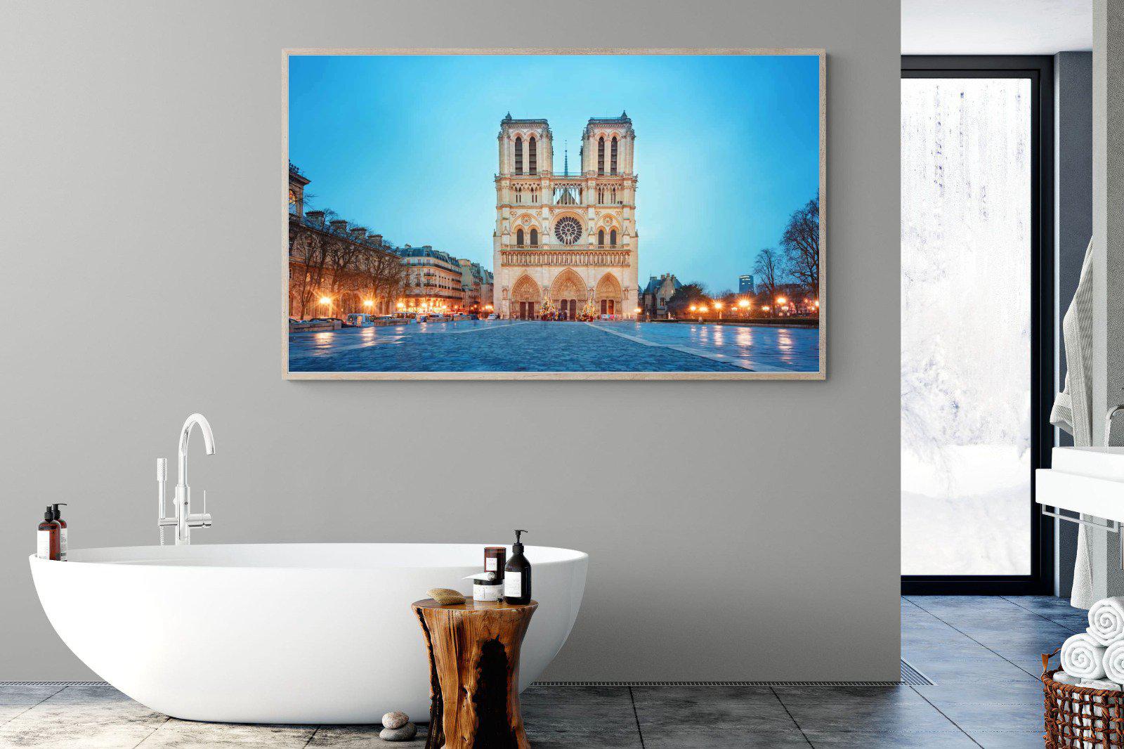 Notre-Dame-Wall_Art-180 x 110cm-Mounted Canvas-Wood-Pixalot