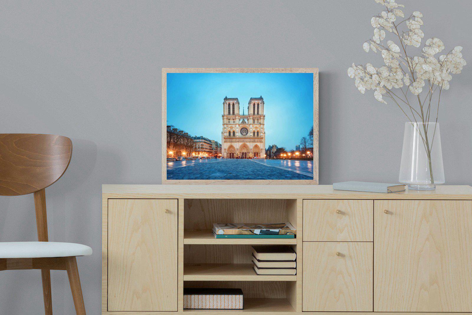 Notre-Dame-Wall_Art-60 x 45cm-Mounted Canvas-Wood-Pixalot