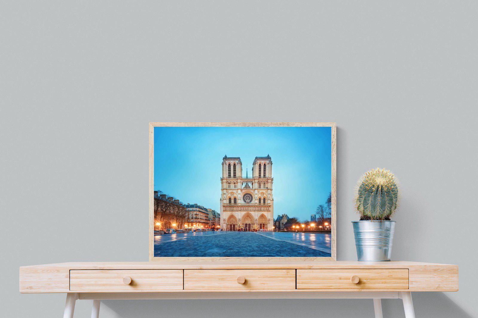 Notre-Dame-Wall_Art-80 x 60cm-Mounted Canvas-Wood-Pixalot
