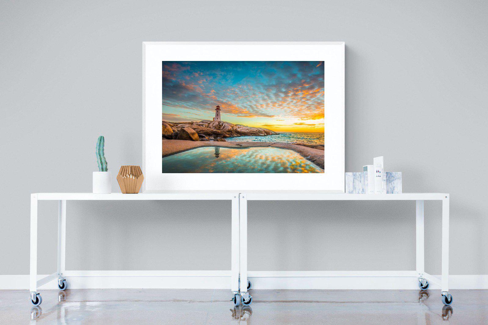 Nova Scotia-Wall_Art-120 x 90cm-Framed Print-White-Pixalot