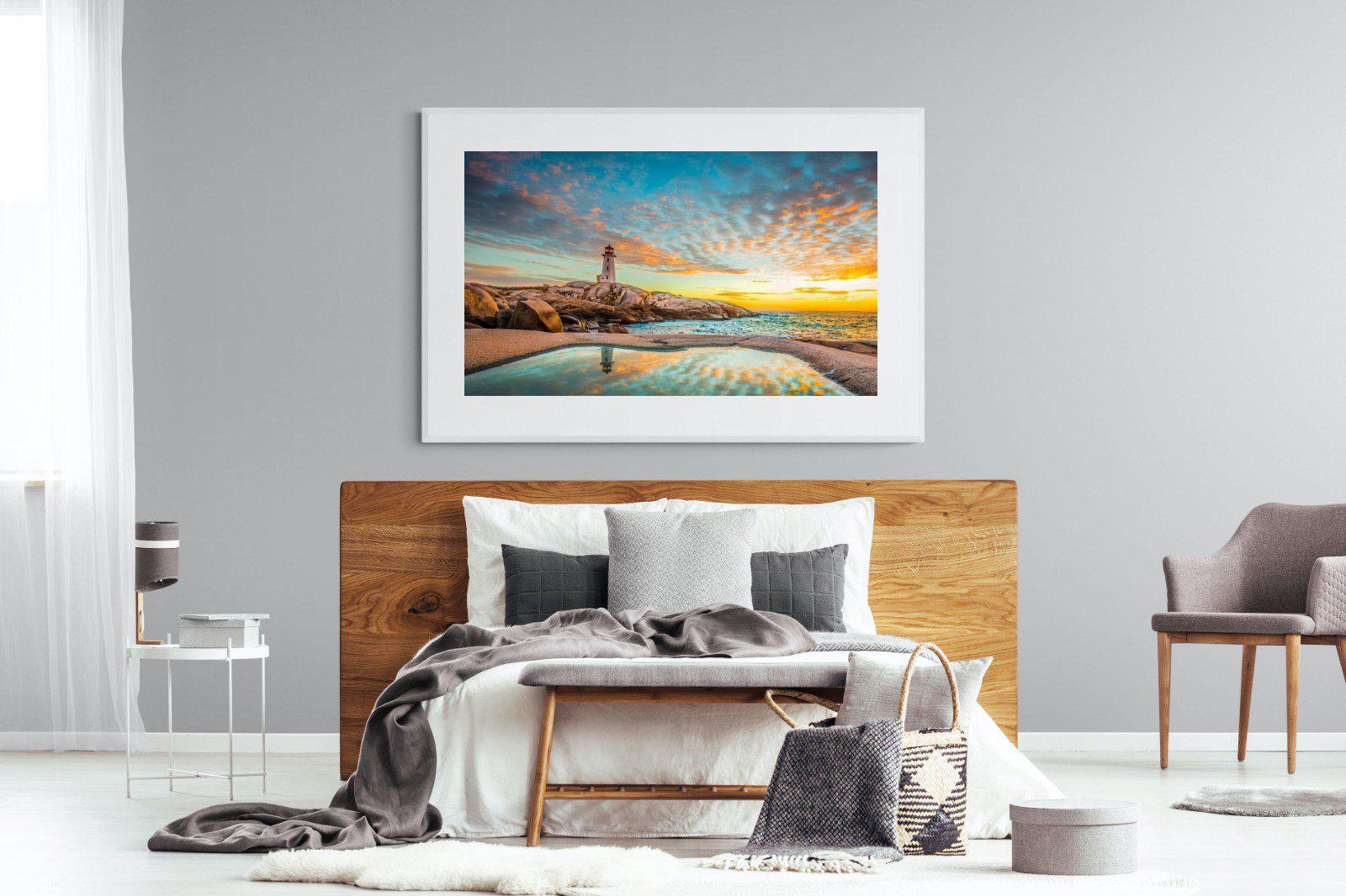 Nova Scotia-Wall_Art-150 x 100cm-Framed Print-White-Pixalot