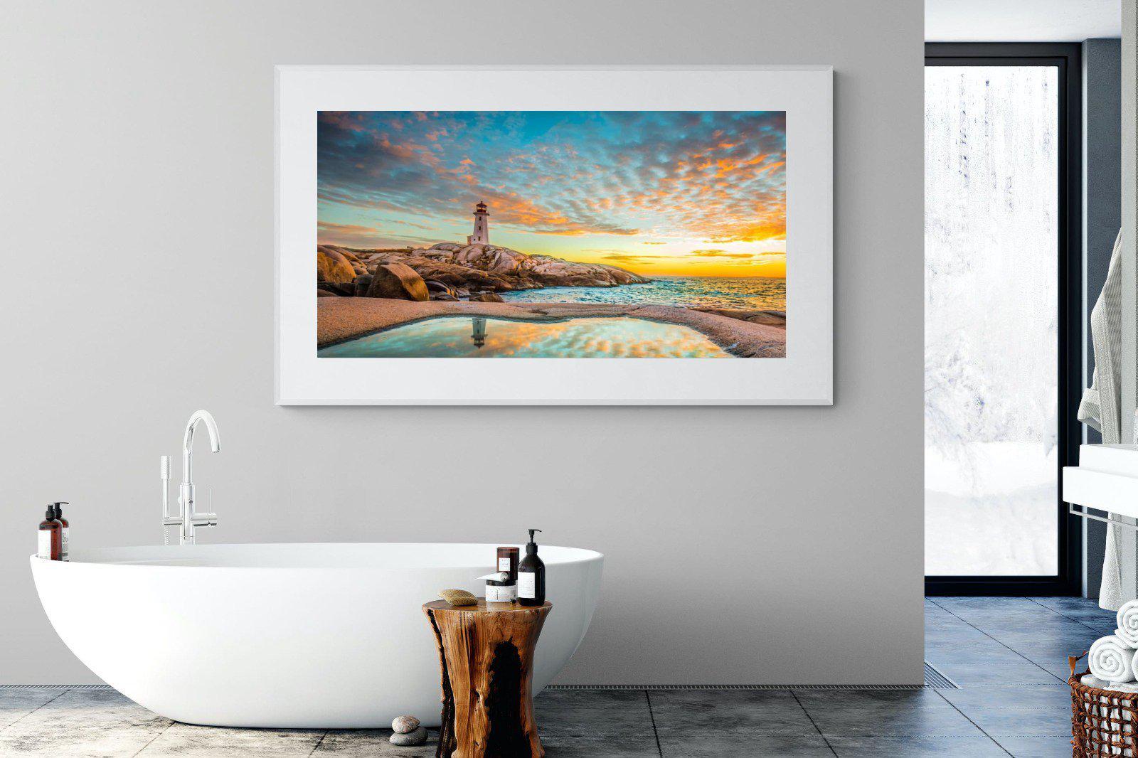 Nova Scotia-Wall_Art-180 x 110cm-Framed Print-White-Pixalot