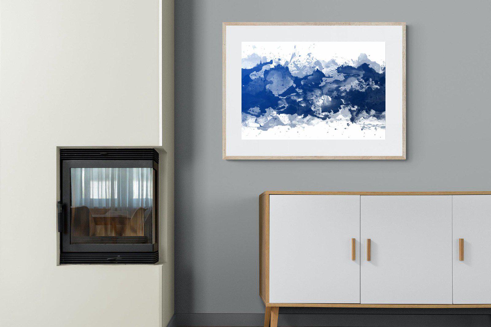 Ocean Art-Wall_Art-100 x 75cm-Framed Print-Wood-Pixalot