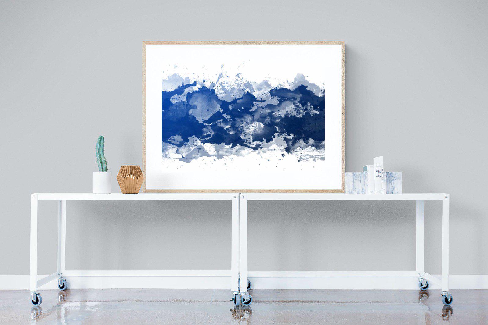 Ocean Art-Wall_Art-120 x 90cm-Framed Print-Wood-Pixalot