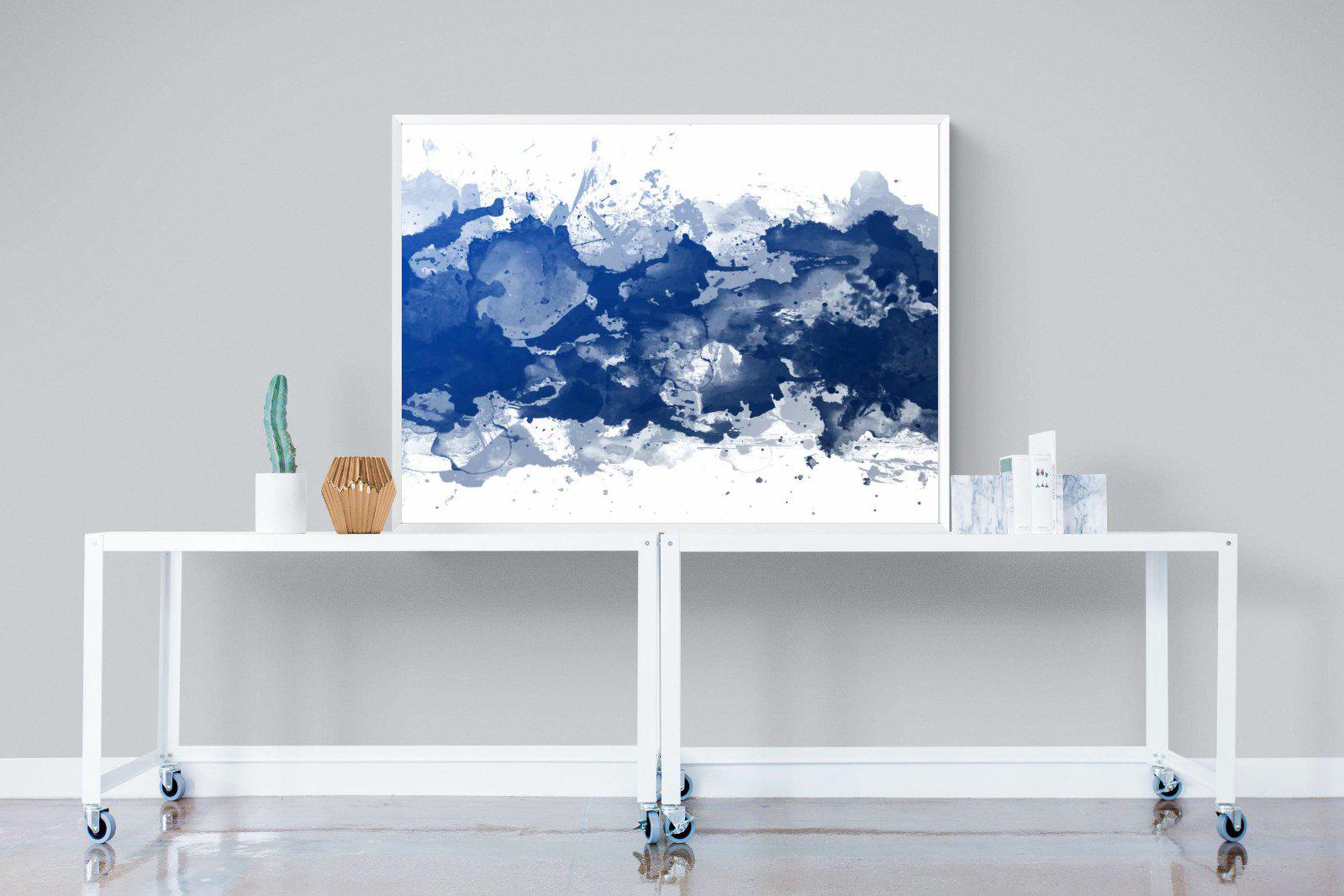 Ocean Art-Wall_Art-120 x 90cm-Mounted Canvas-White-Pixalot
