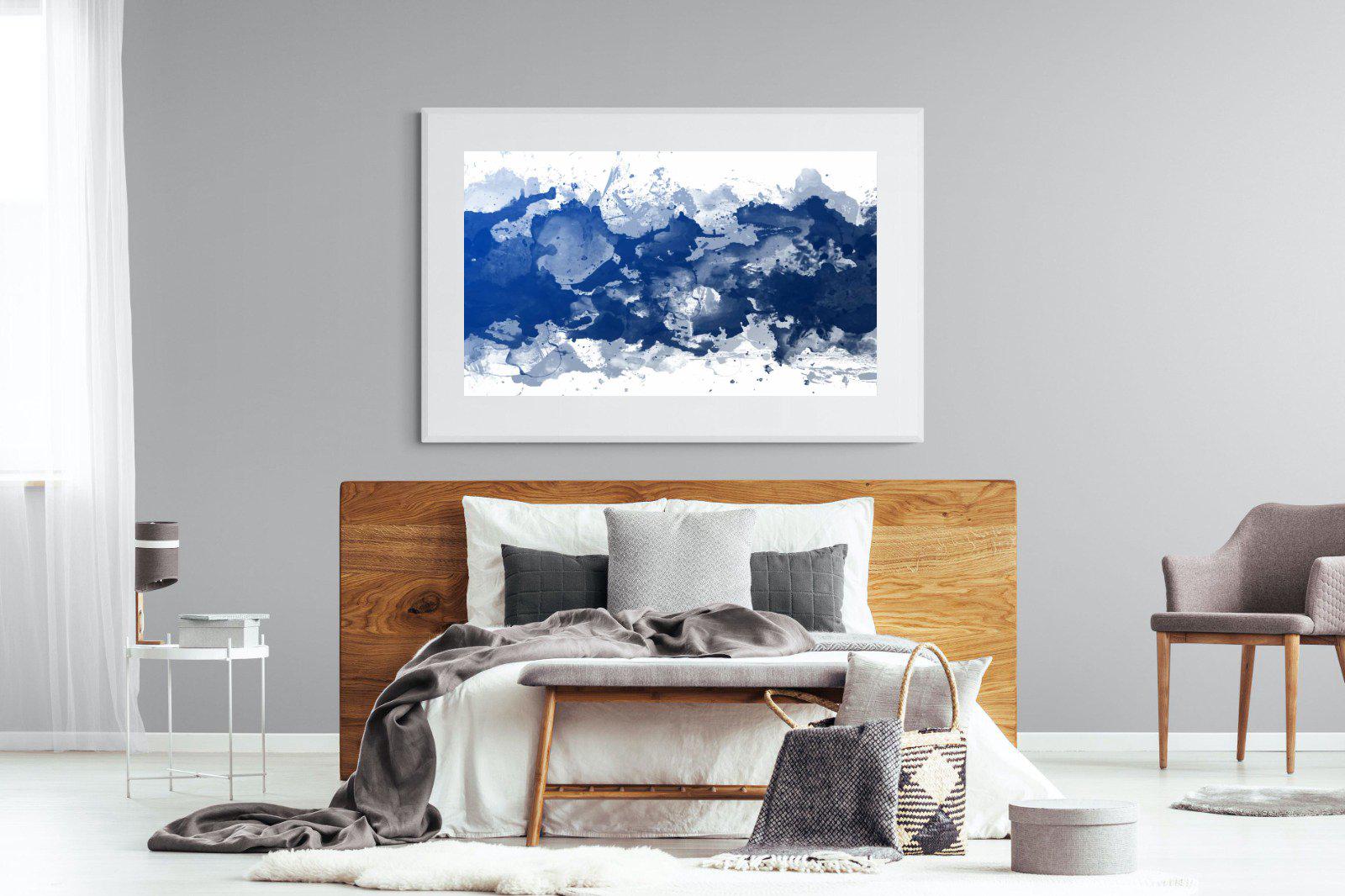 Ocean Art-Wall_Art-150 x 100cm-Framed Print-White-Pixalot