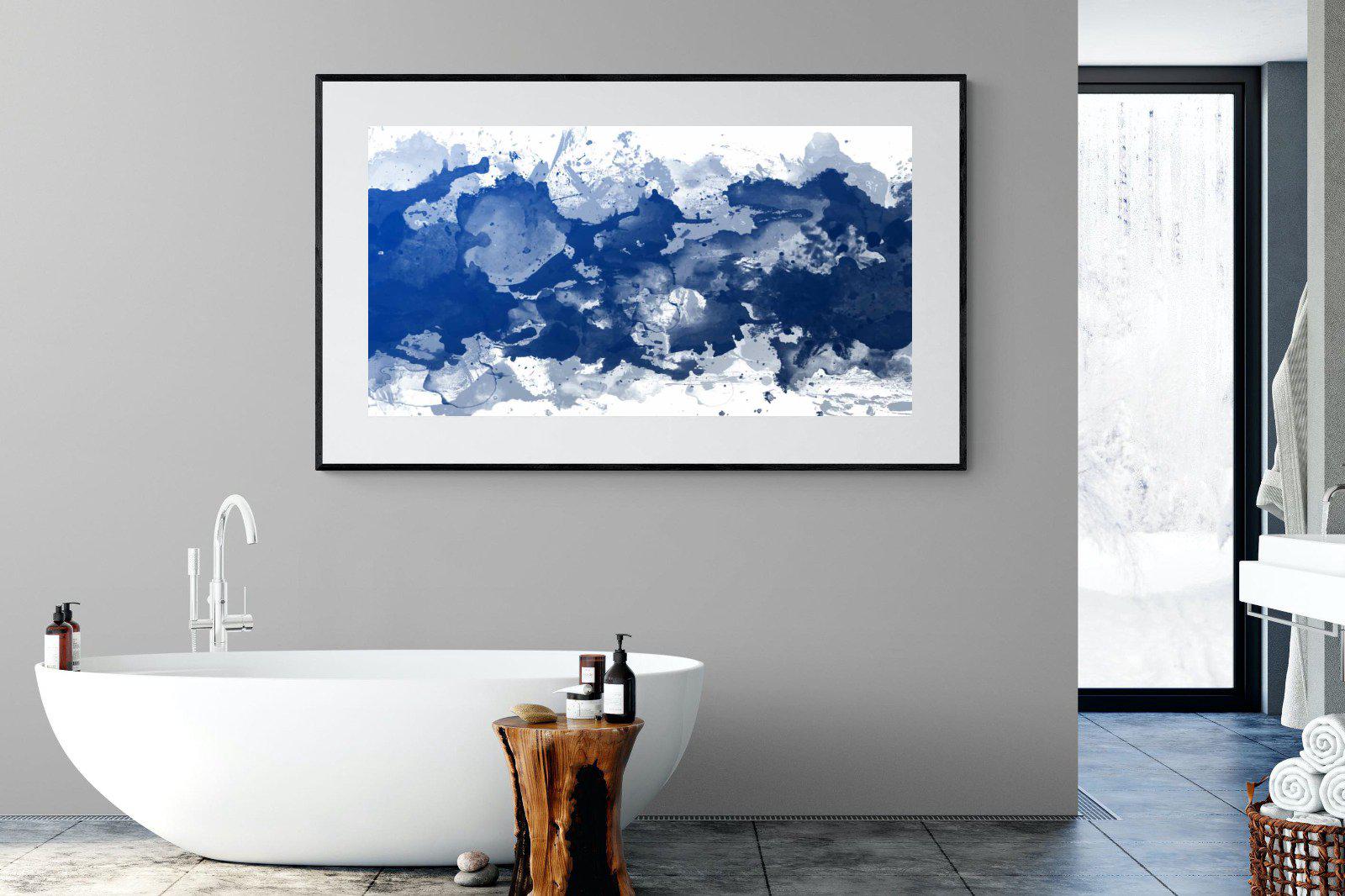 Ocean Art-Wall_Art-180 x 110cm-Framed Print-Black-Pixalot