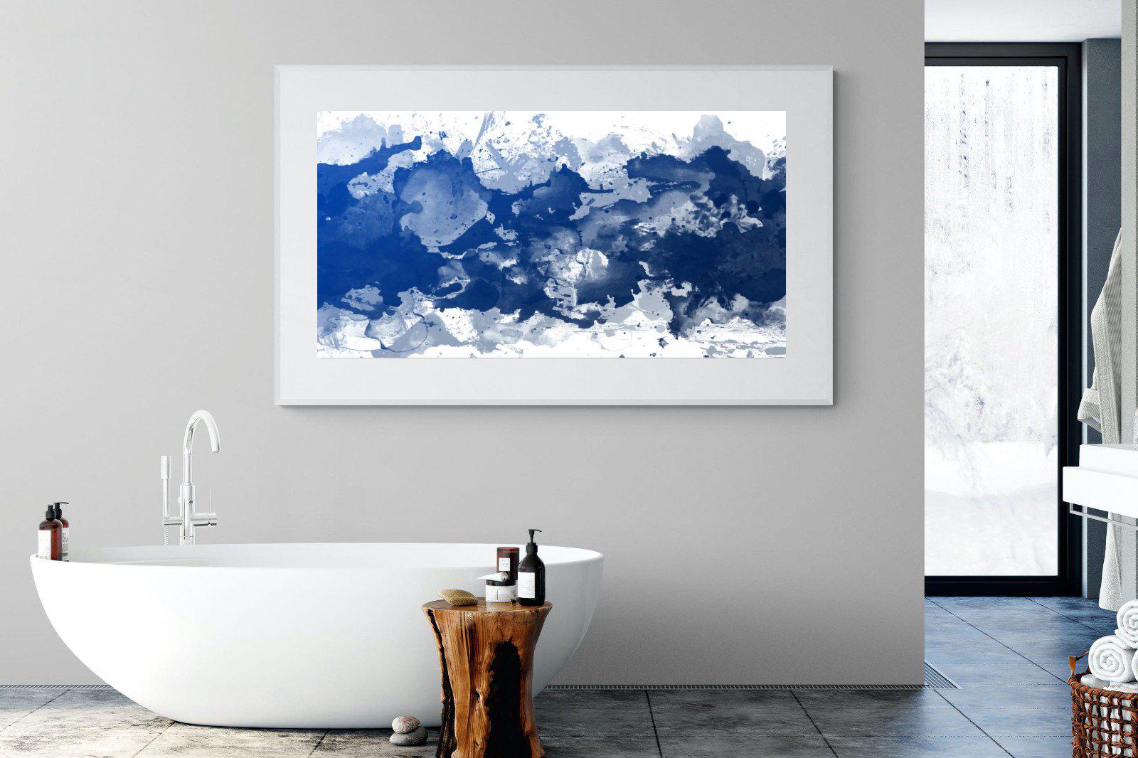 Ocean Art-Wall_Art-180 x 110cm-Framed Print-White-Pixalot