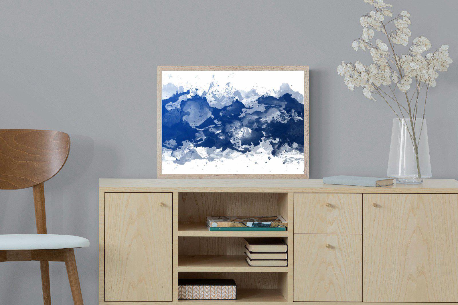Ocean Art-Wall_Art-60 x 45cm-Mounted Canvas-Wood-Pixalot