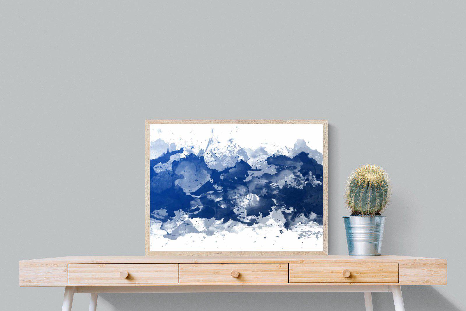 Ocean Art-Wall_Art-80 x 60cm-Mounted Canvas-Wood-Pixalot