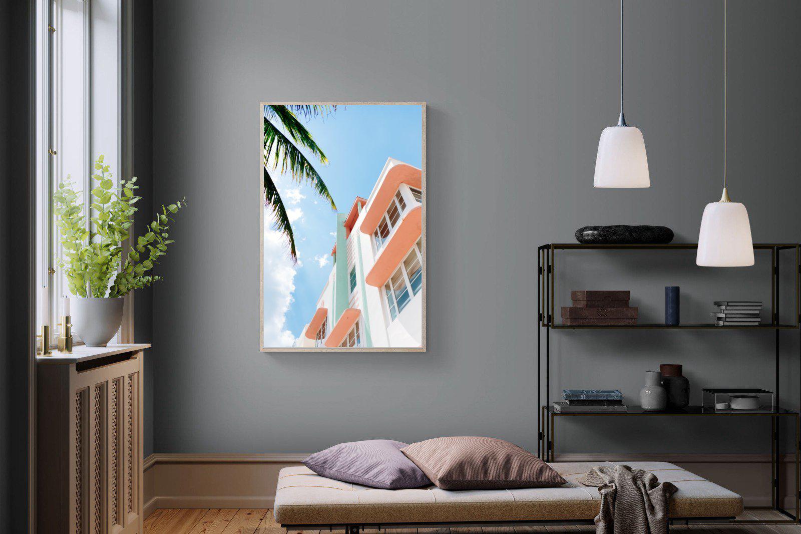 Ocean Drive-Wall_Art-100 x 150cm-Mounted Canvas-Wood-Pixalot