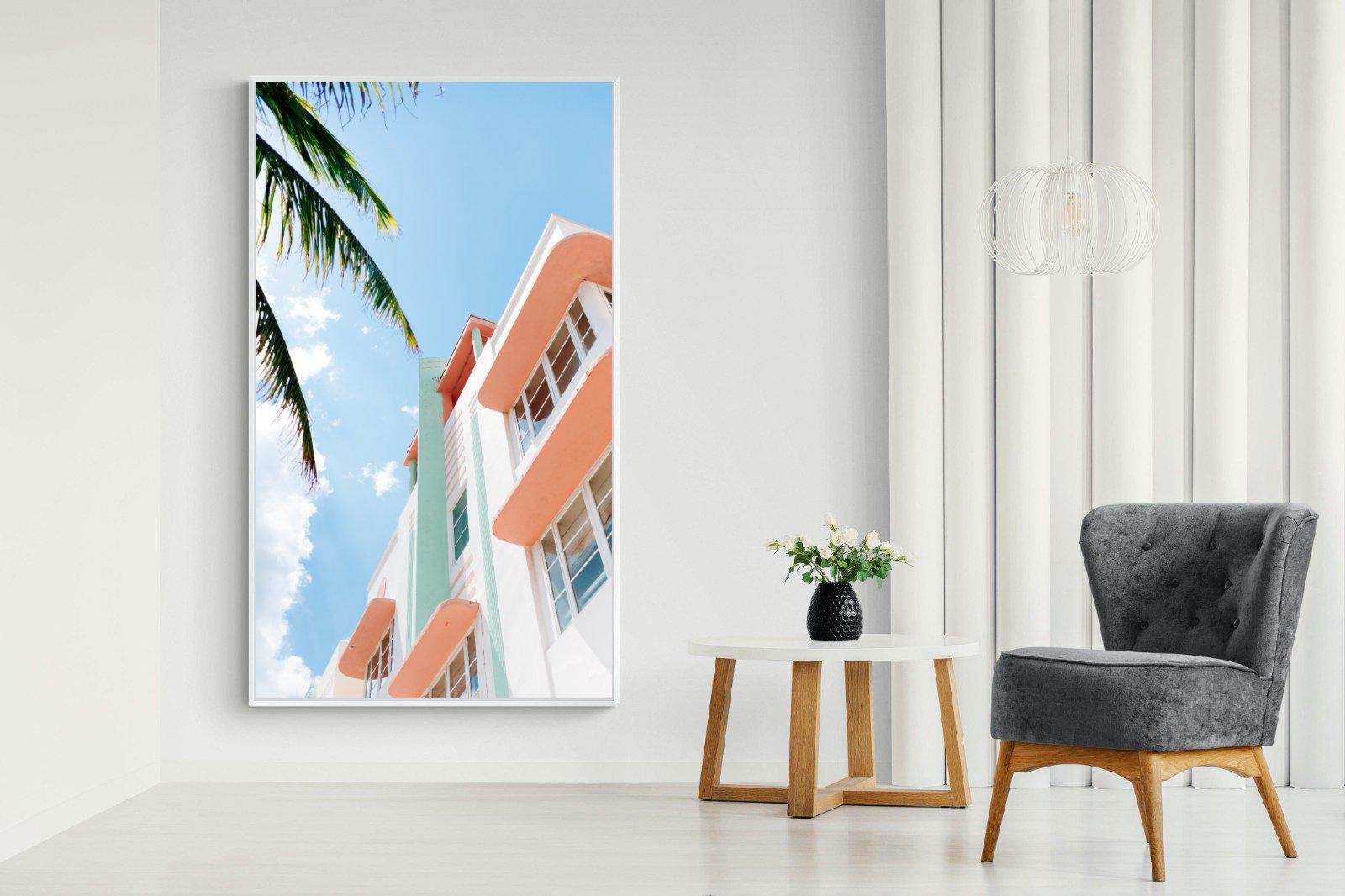 Ocean Drive-Wall_Art-130 x 220cm-Mounted Canvas-White-Pixalot