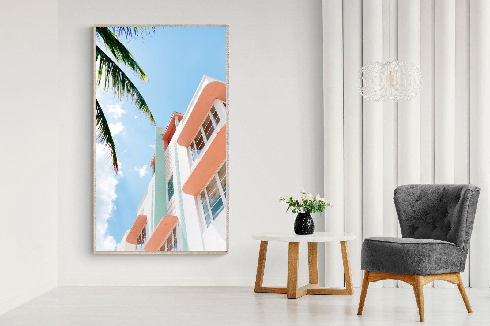 Ocean Drive-Wall_Art-130 x 220cm-Mounted Canvas-Wood-Pixalot