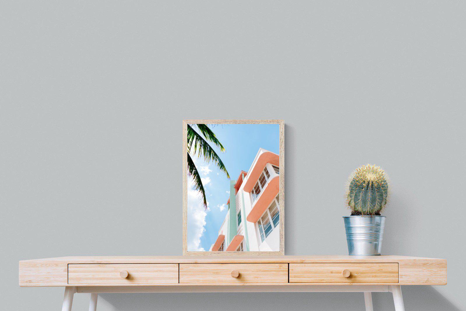 Ocean Drive-Wall_Art-45 x 60cm-Mounted Canvas-Wood-Pixalot