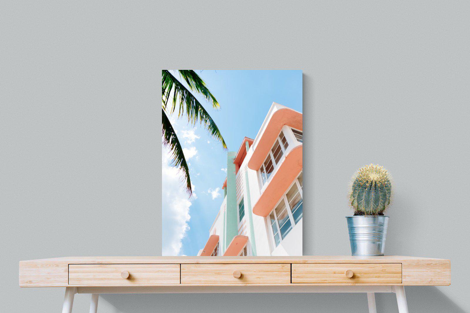 Ocean Drive-Wall_Art-60 x 80cm-Mounted Canvas-No Frame-Pixalot