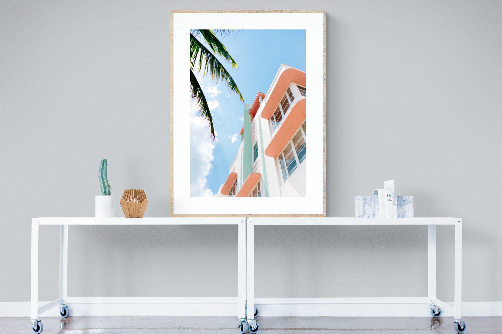 Ocean Drive-Wall_Art-90 x 120cm-Framed Print-Wood-Pixalot