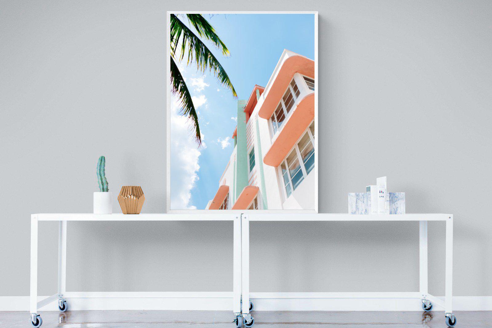 Ocean Drive-Wall_Art-90 x 120cm-Mounted Canvas-White-Pixalot