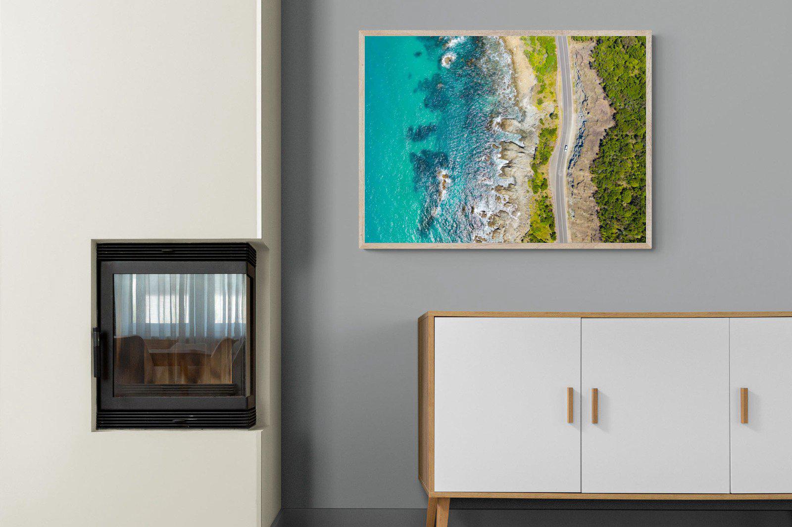 Ocean Meets Land-Wall_Art-100 x 75cm-Mounted Canvas-Wood-Pixalot