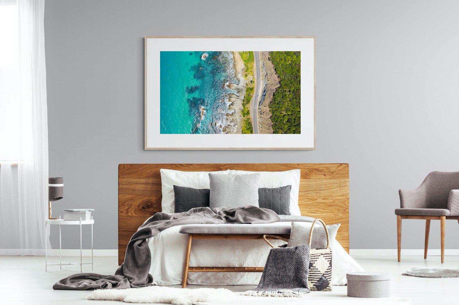 Ocean Meets Land-Wall_Art-150 x 100cm-Framed Print-Wood-Pixalot