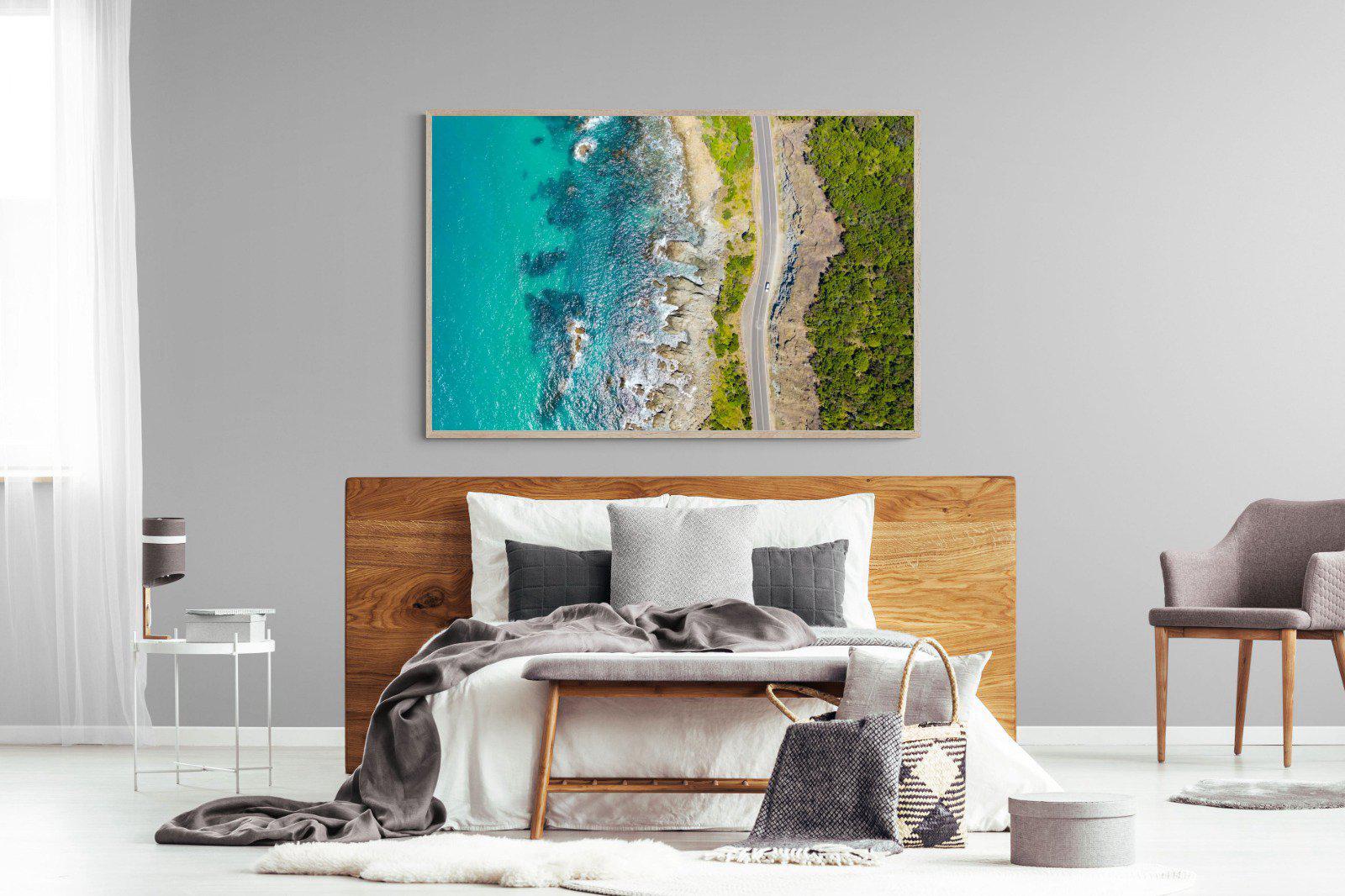 Ocean Meets Land-Wall_Art-150 x 100cm-Mounted Canvas-Wood-Pixalot